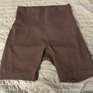 Lululemon wunder train shorts espresso size 4